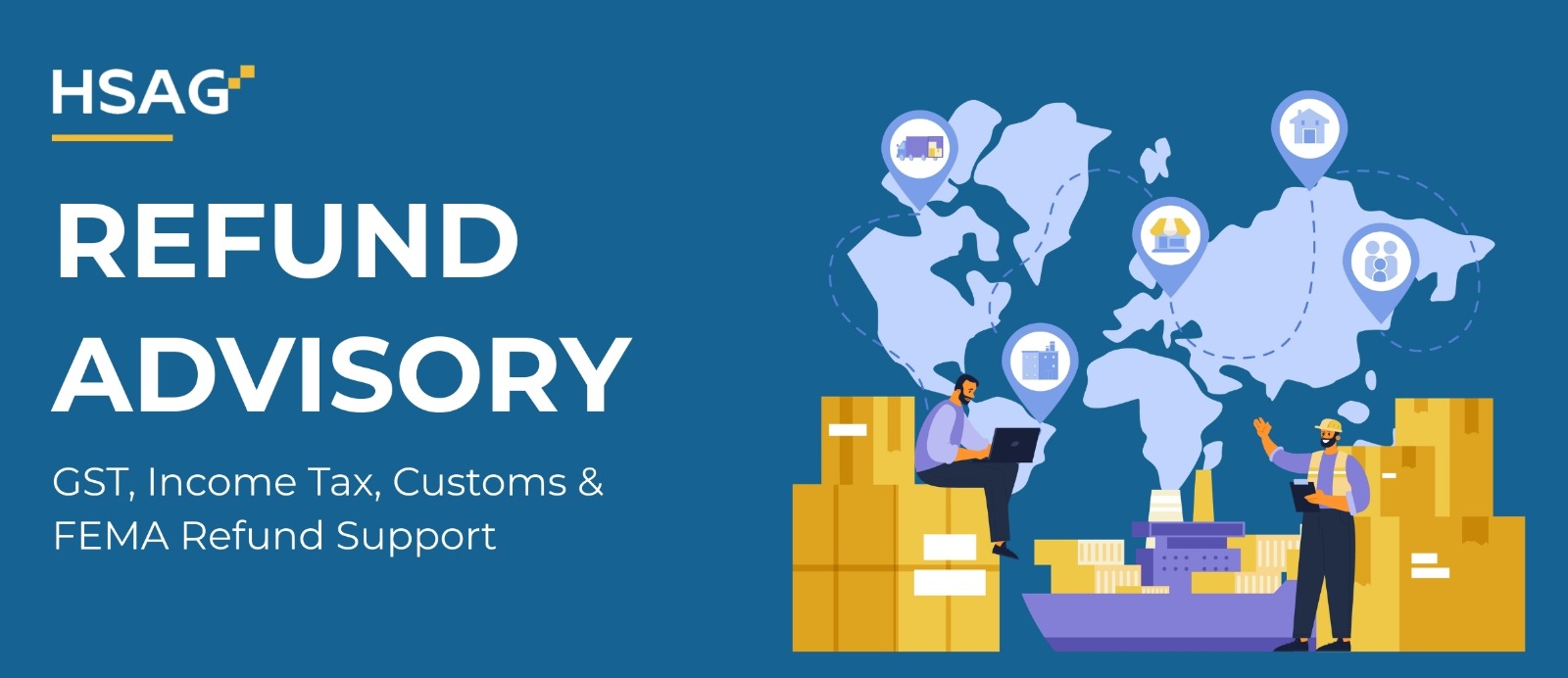 Refund Advisory – GST, Income Tax, Customs & FEMA Refund Support